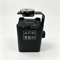 Lumière à batterie 1x18W - Lumière LED 6-en-1 haute luminosité - DMX512 - Convient pour une utilisation dans les bars et les clubs lors d'événements festifs