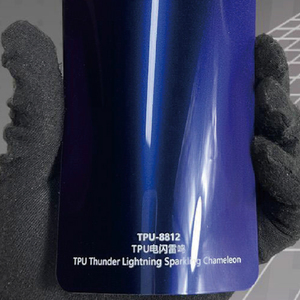 <span class=keywords><strong>Film</strong></span> de protection de peinture TPU Thunder Lighting Sparking Chameleon 1,52m*15m, <span class=keywords><strong>film</strong></span> PPF couleur, 7,5 mil, auto-réparateur, anti-UV, anti-rayures - Product Image 1