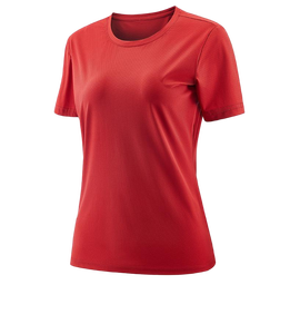 Camiseta de Manga Corta para Mujer, Verano, 100% Algodón Tejido, Ecológica, Tinte Liso, Súper Elástica, Transpirable, para Correr - Product Image 1