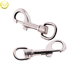 Bolsos de lujo a la moda, accesorio de ajuste, gancho a presión con letras grabadas personalizadas, mochila de fundición a presión, Clips de gatillo de Metal, hebilla de <span class=keywords><strong>Hardware</strong></span> - Product Image 3