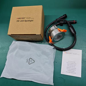 Projecteur LED RGB SL3-12 3W, étanche IP66, 12V, aluminium, angle de faisceau de 36 degrés, design moderne, CRI 80, montage encastré intérieur/extérieur - Product Image 1