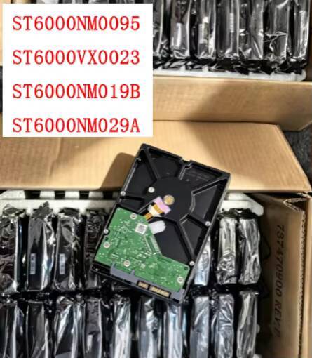 ST6000NM0095 ST6000VX0023 ST6000NM019B ST6000NM029A 6TB SATA 3.5 Inch Internal Desktop New Hard Drives