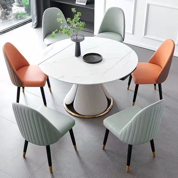 Wholesale Nordic Hot Selling Dining Furniture Leather Waiting Dining Chair