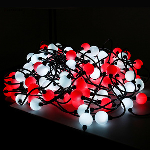 3D 360 gradi Smart Matrix indirizzabile Pixel LED magia palla stringa luce 35mm/50mm DMX512 UCS1903 SM16703 WS2811 3D punti luci - Product Image 4