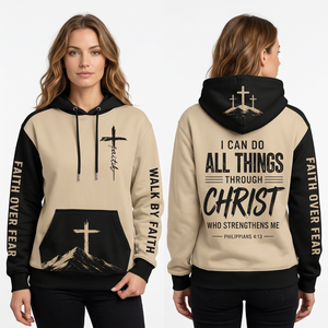 Men's <b>Christian</b> <b>Hoodie</b> 100% Cotton Fleece Eco-Friendly Raglan Sleeve Regular Fit Breathable Pocket Design Winter Casual - Product Image 2