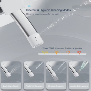 코르 원피스 스마트 위생 비데 변기 탱크리스 전자식 자동 WC 지능형 변기 (호텔 가정용 욕실) - Product Image 2