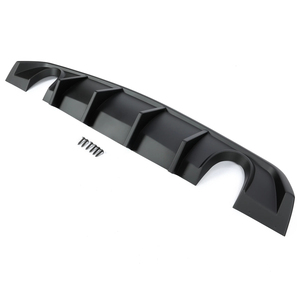 Diffuseur de pare-chocs arrière pour 12 2013 2014 <span class=keywords><strong>Dodge</strong></span> <span class=keywords><strong>Charger</strong></span> SRT8 Lip Spoiler Matte Black - Product Image 5