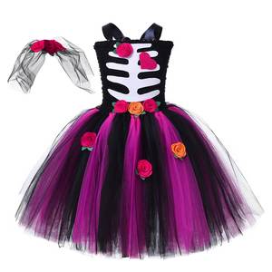 Conjunto <span class=keywords><strong>de</strong></span> 2 piezas <span class=keywords><strong>de</strong></span> disfraces <span class=keywords><strong>de</strong></span> personaje <span class=keywords><strong>de</strong></span> Halloween falda tutú <span class=keywords><strong>de</strong></span> niña transpirable y elegante vestido <span class=keywords><strong>de</strong></span> fiesta <span class=keywords><strong>de</strong></span> Venta caliente para niños - Product Image 1