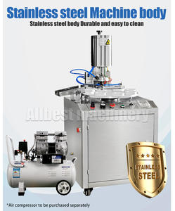 เครื่องทำแป้งพายอัตโนมัติเชิงพาณิชย์รุ่นใหม่ เครื่องทำทาร์ต เอ้กทาร์ต เครื่องกดแป้ง 220V PLC ผลิตภาพสูง - Product Image 2