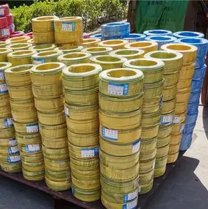 GZATG Factory Sale 2.5mm2 1.5mm2 electric cable Copper Core PVC Insulated Flame Retardant/Fire-resistant Solid Wire