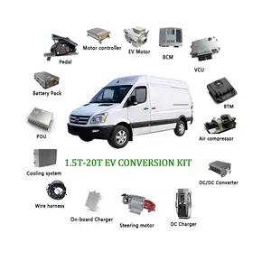 Offre Spéciale moteur intégré moteur de VAN électrique 80kw kit de conversion de groupe motopropulseur électrique ev pour VAN