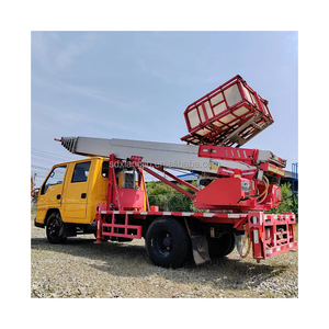 <span class=keywords><strong>Camion</strong></span> <span class=keywords><strong>con</strong></span> Piattaforma Aerea Telescopica Usato da 28m <span class=keywords><strong>con</strong></span> <span class=keywords><strong>Cestello</strong></span> e Motore Diesel - Product Image 4