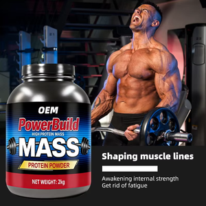 Polvere ad Alto Contenuto Proteico per Aumento Muscolare, Integratore Fitness per Potenziamento, Etichetta Privata ODM, Proteine <span class=keywords><strong>del</strong></span> <span class=keywords><strong>Siero</strong></span> <span class=keywords><strong>del</strong></span> <span class=keywords><strong>Latte</strong></span>/Proteine Vegetali - Product Image 3
