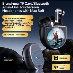 Audífonos Inalámbricos Bluetooth YX35 con Cancelación de Ruido, Pantalla y Batería de Ultra Larga Duración - Product Image 4