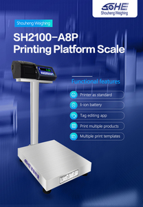SOHE A8P Etikettenbearbeitungs-App verfügbar Geeignet für Produkte mit Waage und Druck waage - Product Image 3