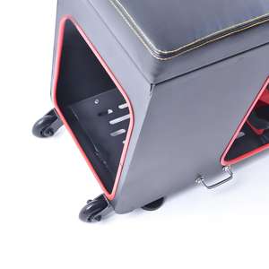 スチールダンベル収納ベンチ強力150kg荷重付き + 5sスイッチベンチプレス/フライ/スクワットモード省スペース - Product Image 5