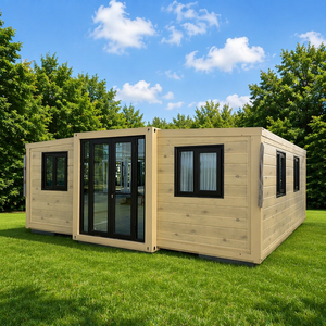 Maison conteneur de luxe préfabriquée extensible de 20 et 40 pieds, design moderne, <span class=keywords><strong>appartement</strong></span>, atelier, 2-3 chambres, cuisine portable - Product Image 1