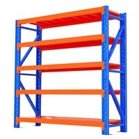 Rayonnage à Prix Bas Étagère et Supports Métalliques Réglables sans Boulons Rangement d'Entrepôt Rayonnage Métallique de Moyenne Charge