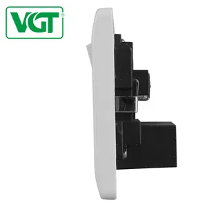 VGT Modern Power Double Wall SOCKET With Usb