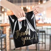Vente en gros de sacs d'emballage en plastique poly PE-HD PE-BD avec logo personnalisé