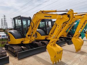 5 Ton Japan Komatsu Pc50 Excavator Used Excavator Komatsu Pc55 <b>Mini</b> Excavator with Thumb Attachment Quick Coupler Breaker - Product Image 4