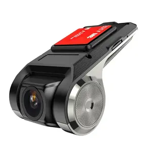 USB DVR Traço Cam Mini HD 720P ADAS Visão Noturna Gravador de Condução Câmera Do Carro DVR para Android Rádio Do Carro