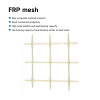 Produit composite Gfrp Maille Frp Gfrp Renforcement de projet de conservation de l'eau Maille renforcée en fibre de verre résistante aux intempéries