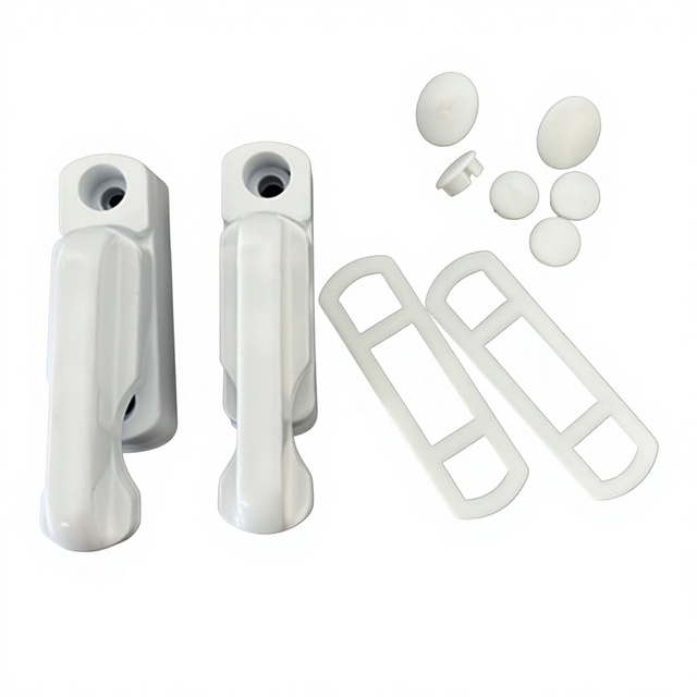 Modern T-Shape Child Safety Lock for UPVC Windows Aluminium Window Handle with Screw Installation 1-Year Warranty