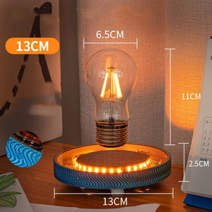 Lampe suspendue 3D en forme de planète avec base lumineuse, décoration d'intérieur, petits articles décoratifs, ornements, vente en gros - Product Image 6