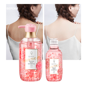 Qquaker Luxury <span class=keywords><strong>Body</strong></span> Wash Products Rose <span class=keywords><strong>Body</strong></span> Wash Aceite esencial Ducha Baño Gel Blanqueador DE LA PIEL Gel de ducha para piel seca - Product Image 1