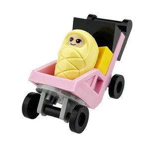 Bloques de Construcción MOC 2026 de Moda, Modelo de Carruaje en Miniatura para Ensamblar, Juego de Bloques de Plástico, Juguete Educativo para Adolescentes, Viral - Product Image 4