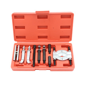 Kit d'outils de réparation automobile efficace de 9 pièces, séparateur de roulements métalliques, jeu de tire-roulements pour le démontage et le séchage des roulements de véhicule - Product Image 6