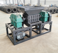 Broyeur de pneus usagés haute performance pour le broyage et le recyclage de pneus entiers