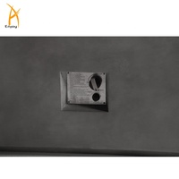 Table de foyer au propane de 60 pouces certifiée ETL et CE en GRC avec 70000 BTU, écologique pour la décoration extérieure du jardin