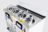 Machine à glaces et gelato tout-en-un de type barre frontale, vente directe usine Miles Chine, certifiée CE NSF, économique, GALAXY EC2 TD