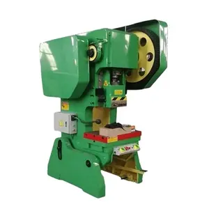 J23 63ton perfurador mecânico inclinável, para máquina de perfuração de metal 50 100 perfuração e estampagem