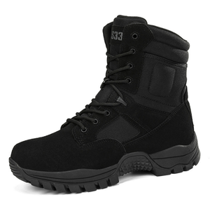 Botas Tácticas Personalizadas para Hombre DF33 AS33-10, Parte Superior de Gamuza Impermeable, Antideslizantes, para Escalada al Aire Libre, con Cremallera, Botas de Desierto - Product Image 1