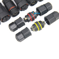 DREAM START - Conector de Cableado Eléctrico Impermeable IP68 de Diferentes Tamaños y Tipos, 2, 3, 4 y 5 Pines