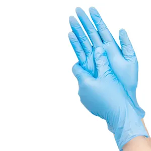 Disposable household Nitrile Gloves Powder-Free 4 mil vinyl Gloves disposable Food Safe