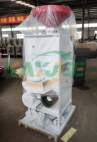 Moulin à riz combiné Sb50 avec moteur diesel, décortiqueuse de riz, machine à écaler le riz et polisseuse de riz