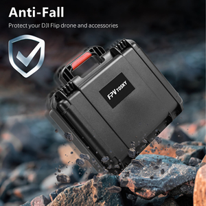 Amazear Heavy Duty Waterproof Drone Carry <b>Case</b> <b>Hard</b> <b>Shell</b> Protection for DJI FLIP & Accessories RC 2/N3 Compact Travel Bag - Product Image 2