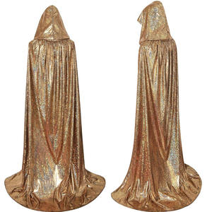 Baige nueva actualización Unisex vampiro carnaval <span class=keywords><strong>capa</strong></span> brillante carnaval rendimiento desgaste disfraz Halloween bruja <span class=keywords><strong>capa</strong></span> para Mujeres Hombres - Product Image 6