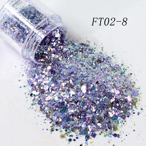Paillettes en vrac « Larmes de Fée » roses, gros morceaux, pour fêtes, cosmétiques et décorations de festivals - Product Image 4