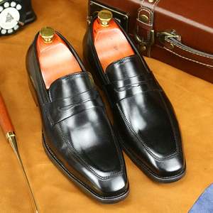 Chaussures habillées sur mesure pour hommes, style brogues, en cuir véritable, légères et respirantes, idéales pour le bureau et les occasions professionnelles, parfaites pour les mariages d'automne. - Product Image 4