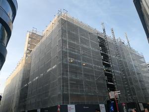 HDPE + UV ổn định lưới nhựa giàn giáo mạng lưới an toàn bảo vệ Net CuộN xây dựng bảo vệ - Product Image 6