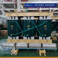 Transformateur de puissance triphasé à trois enroulements de type sec en résine époxy, qualité industrielle LUTE SCB-6500/37, 6500 kVA, 37 kV/0,69 kV, 50 Hz