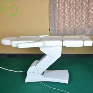 Cama de Masaje Eléctrica Coreana, Moderna, de Cuero, con Base Ajustable, Vibración, Piedra Térmica, Multifuncional, para Hospital - Product Image 6