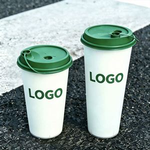 Vasos de Plástico PP Biodegradables Transparentes, Moldeados por Inyección, de Gran Capacidad, 380ml 500ml 12oz 14oz, con Logotipo Personalizado al por Mayor - Product Image 2
