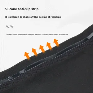 Genouillères de sport respirantes antidérapantes en tricot de compression en <span class=keywords><strong>polyester</strong></span> pour hommes et femmes, basketball, football, cyclisme en plein air - Product Image 3