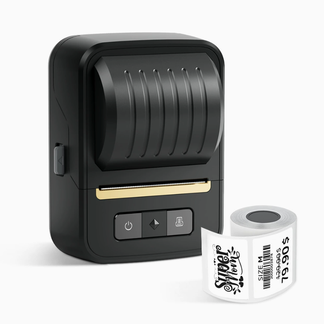 N20 Portable Commercial Price Tagging Printer for Smartphone Connectivity Ink-Free Thermal Technology for Retail Barcode